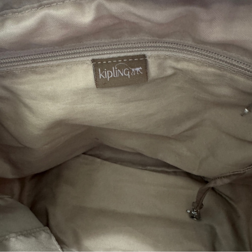 Kipling Bailey Brown Crossbody Messenger Shoulder Bag ~ Nylon Travel Everyday - Picture 9 of 9